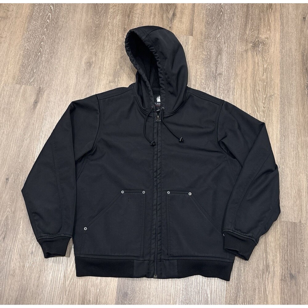 Alaskan Hardgear AKHG Duluth Trading Jacket Large Prudhoe Hooded Sherpa Lined